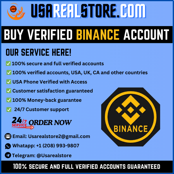 Buy Verified binance Account