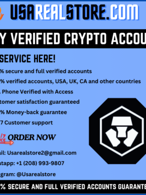 Buy Verified crypto Account