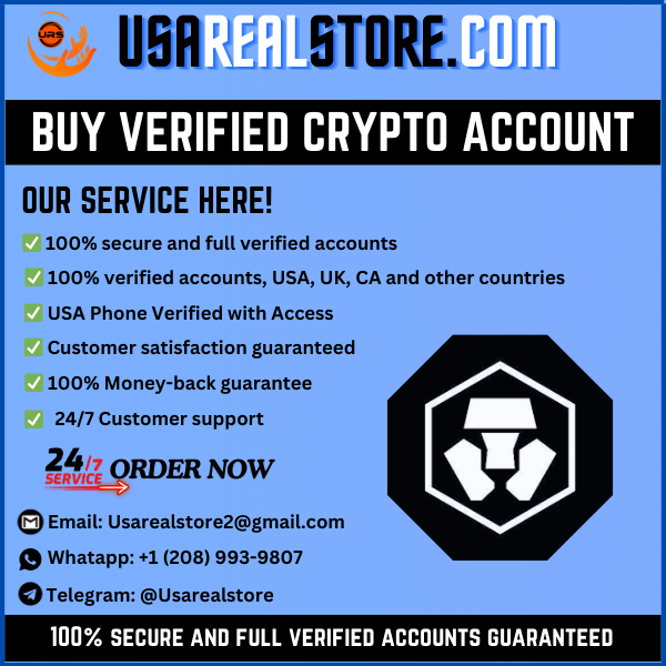 Buy Verified crypto Account