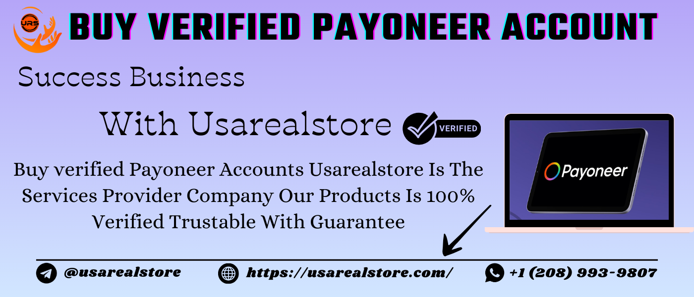 Buy Verified Payoneer Account