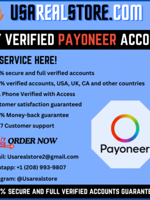 Buy Verified payoneer Account