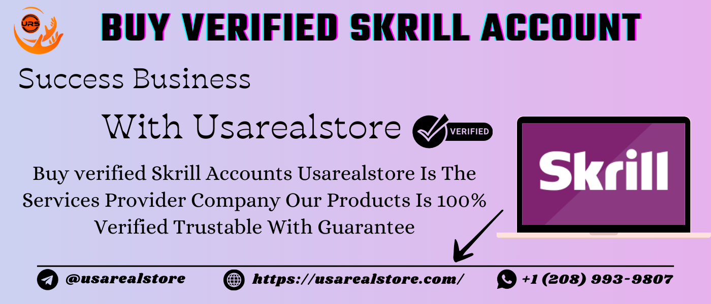 Buy Verified skrill Account