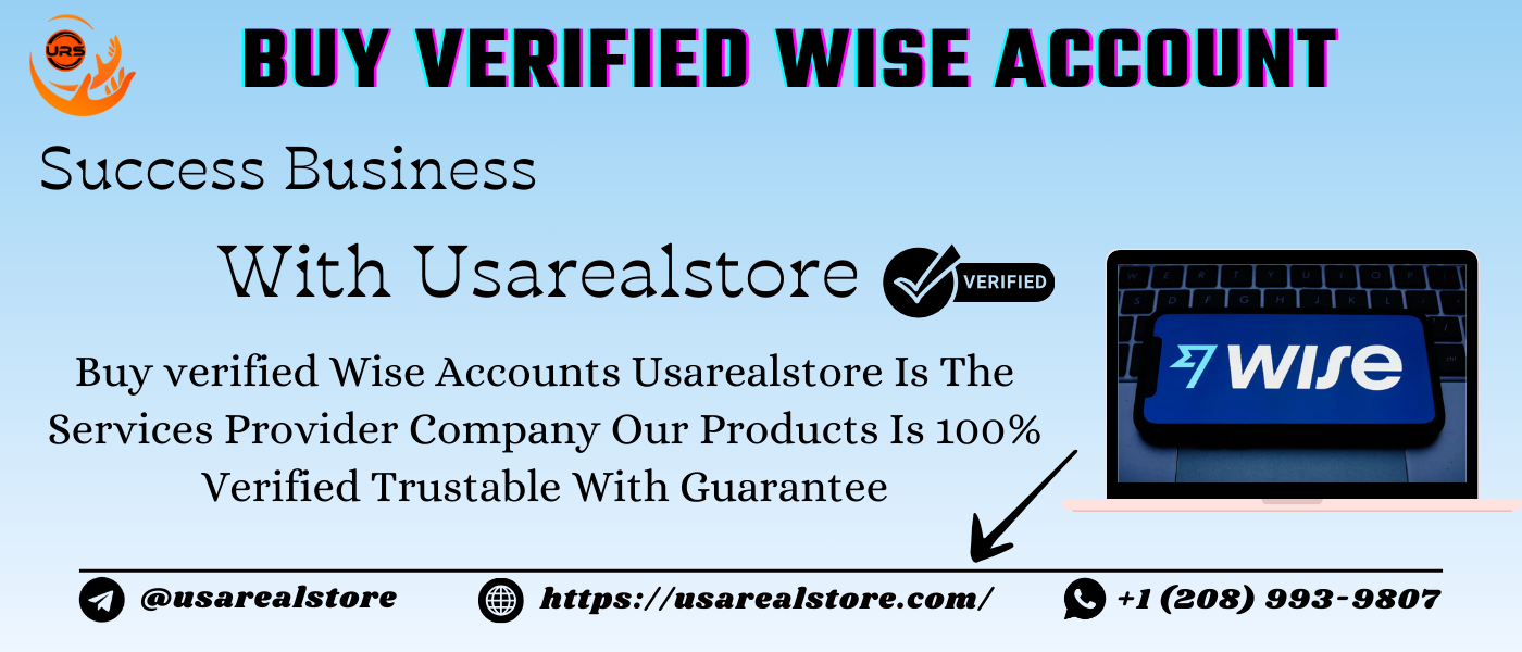 Buy Verified wise Account