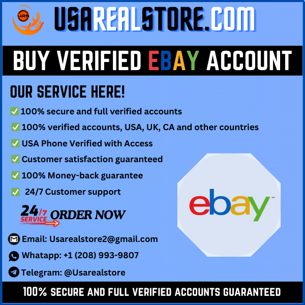 Buy Verified eBay Account