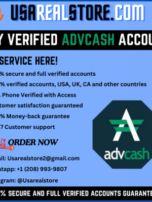 Buy Verified Advcash Account