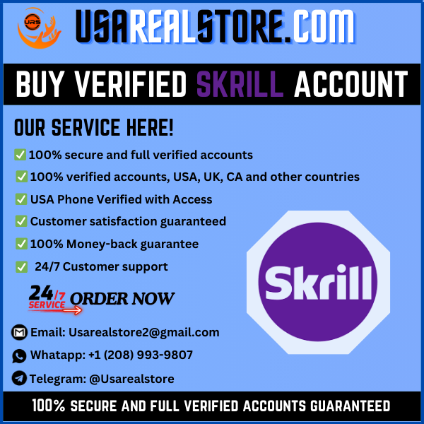 Buy Verified Skrill Account